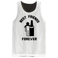 Funny Drinking Best Friend Forever Dad Saying Mesh Reversible Basketball Jersey Tank