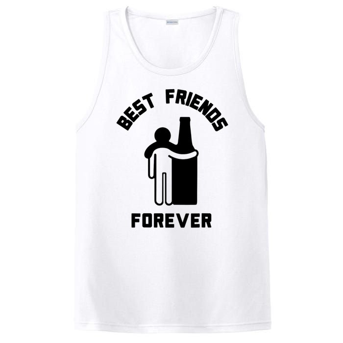 Funny Drinking Best Friend Forever Dad Saying PosiCharge Competitor Tank