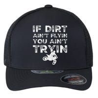 Funny Dirt Bike Riding Mx Motocross Rider Supercross Flexfit Unipanel Trucker Cap