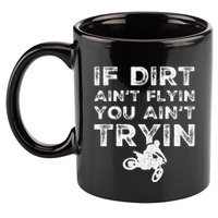 Funny Dirt Bike Riding Mx Motocross Rider Supercross 11oz C Handle Ceramic Mug