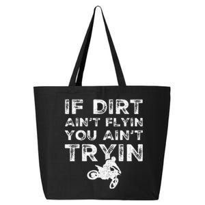 Funny Dirt Bike Riding Mx Motocross Rider Supercross 25L Jumbo Tote