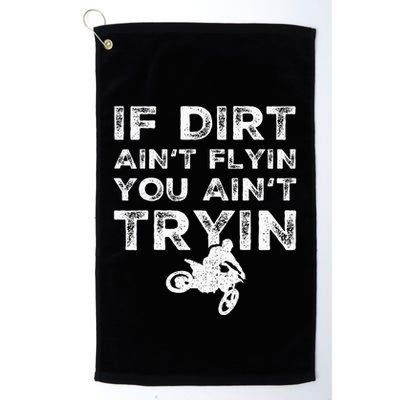 Funny Dirt Bike Riding Mx Motocross Rider Supercross Golf Towel