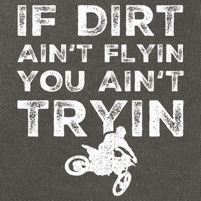 Funny Dirt Bike Riding Mx Motocross Rider Supercross Cotton Canvas Backpack