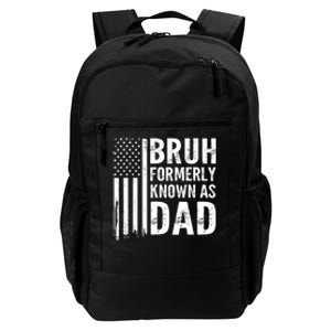 Funny Dad Bruh Formerly Known As Dad Daily Commute Backpack