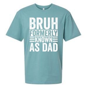 Funny Dad Bruh Formerly Known As Dad Sueded Cloud Jersey T-Shirt