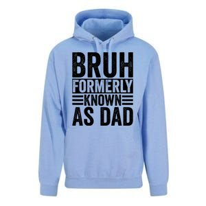 Funny Dad Bruh Formerly Known As Dad Unisex Surf Hoodie