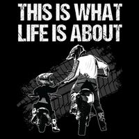 Funny Dirt Bike Art For Men Dad Boys Kid Motorcycle Lover Backpack
