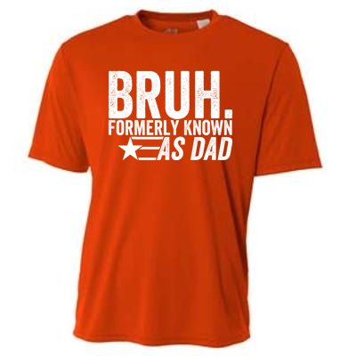 Funny Dad Bruh Formerly Known As Dad Cooling Performance Crew T-Shirt