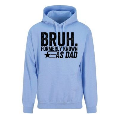 Funny Dad Bruh Formerly Known As Dad Unisex Surf Hoodie