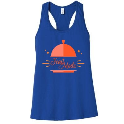 Funny Dinner Bell Holiday Feast Mode Cute Gift Women's Racerback Tank