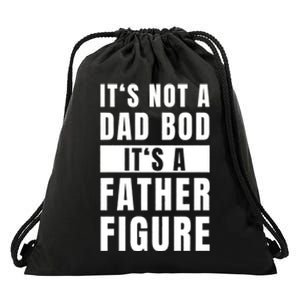 Fathersday Dad Bod Father Figure Joke Drawstring Bag