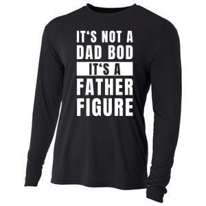 Fathersday Dad Bod Father Figure Joke Cooling Performance Long Sleeve Crew