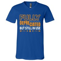 Fully Depreciated But Still In Use Cute Gift V-Neck T-Shirt