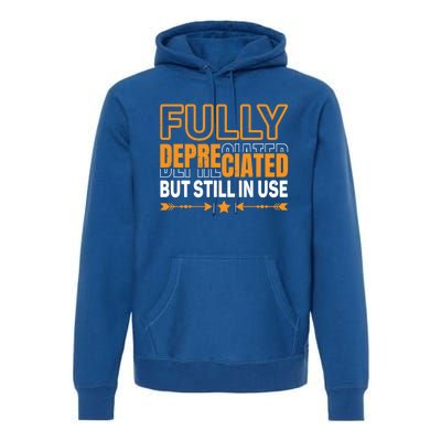 Fully Depreciated But Still In Use Cute Gift Premium Hoodie