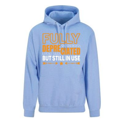 Fully Depreciated But Still In Use Cute Gift Unisex Surf Hoodie