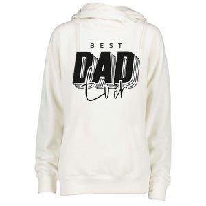 Father Day Best Dad Ever From Daughter Son Mom Womens Funnel Neck Pullover Hood