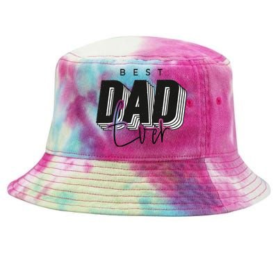 Father Day Best Dad Ever From Daughter Son Mom Tie-Dyed Bucket Hat