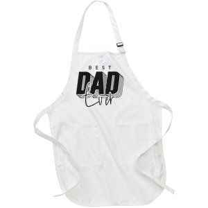 Father Day Best Dad Ever From Daughter Son Mom Full-Length Apron With Pockets