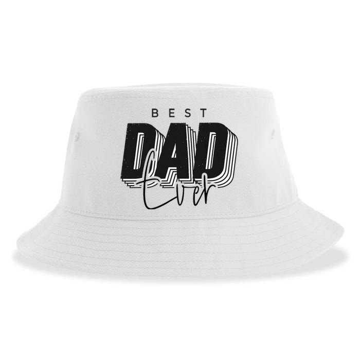 Father Day Best Dad Ever From Daughter Son Mom Sustainable Bucket Hat