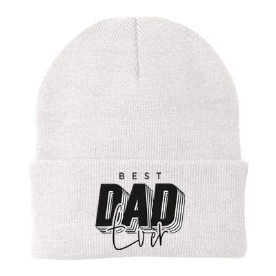 Father Day Best Dad Ever From Daughter Son Mom Knit Cap Winter Beanie