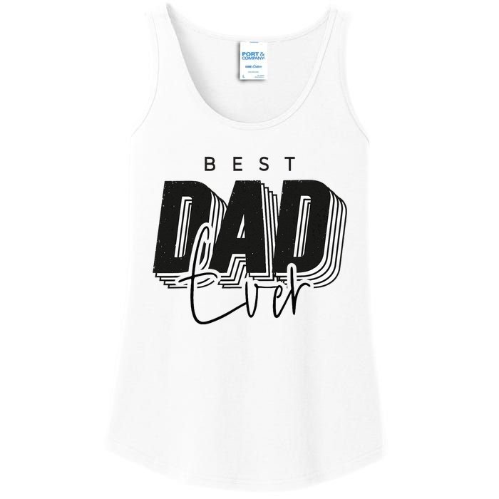 Father Day Best Dad Ever From Daughter Son Mom Ladies Essential Tank