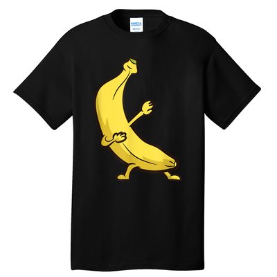 Funny Dabbing Banana Cool Banana Dab Fruit Tall T-Shirt