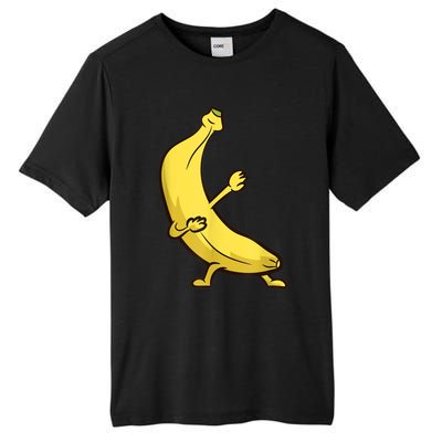 Funny Dabbing Banana Cool Banana Dab Fruit Tall Fusion ChromaSoft Performance T-Shirt