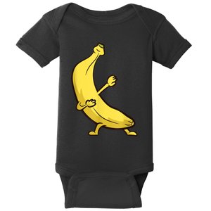 Funny Dabbing Banana Cool Banana Dab Fruit Baby Bodysuit