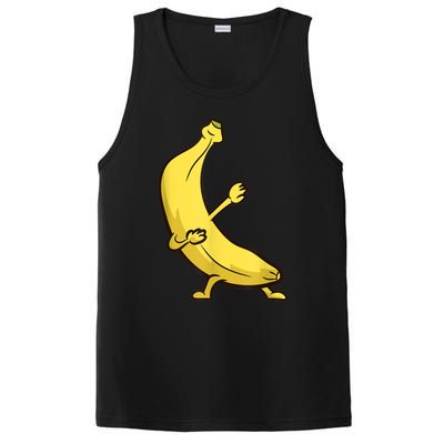 Funny Dabbing Banana Cool Banana Dab Fruit PosiCharge Competitor Tank