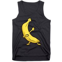 Funny Dabbing Banana Cool Banana Dab Fruit Tank Top