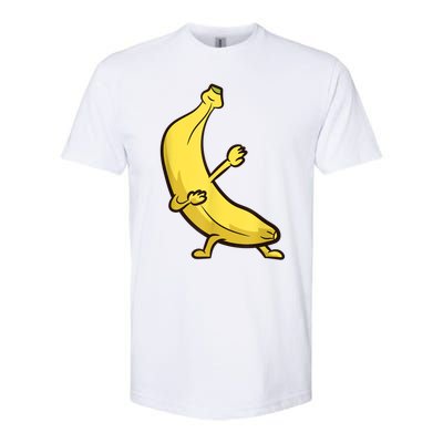 Funny Dabbing Banana Cool Banana Dab Fruit Softstyle® CVC T-Shirt