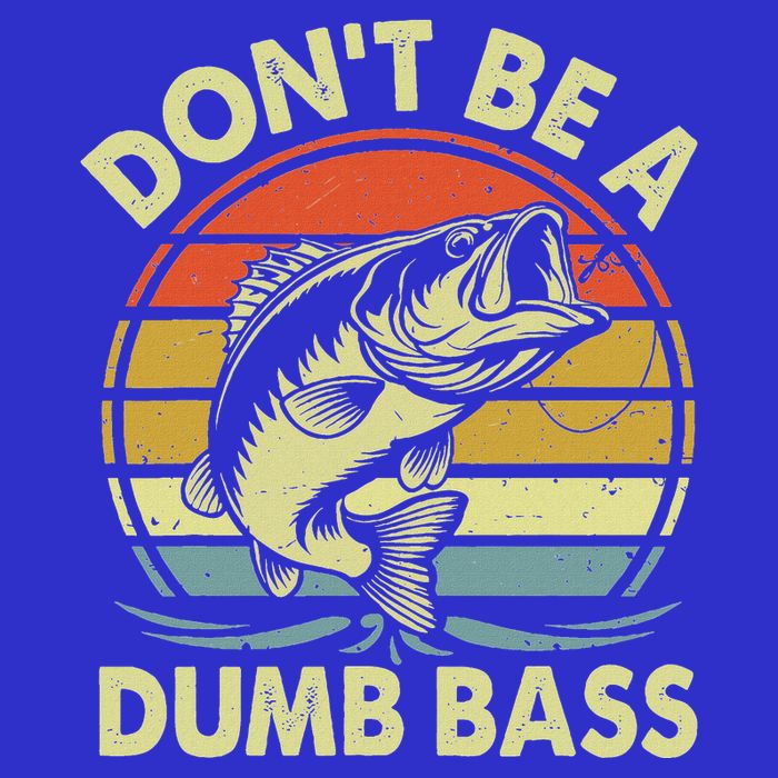 Fishing DonT Be Dumb Bass 16 in Basic Backpack