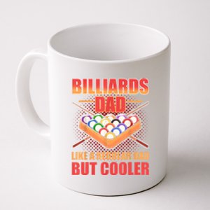 Father's Day Billiards Dad Like A Regular Dad But Cooler Billard Gift For Dad Coffee Mug