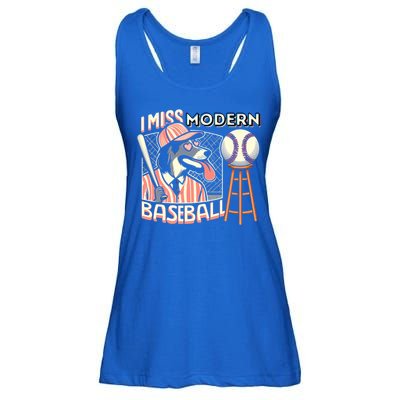 Funny Dog Baseball Meme Cute Gift Ladies Essential Flowy Tank