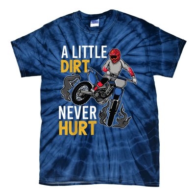 Funny Dirt Bike Design For Motorbike Racing Tie-Dye T-Shirt