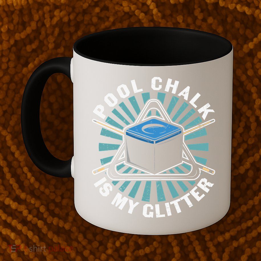 Father's Day Billiards Dad Pool Chalk Gift For Dad Mug