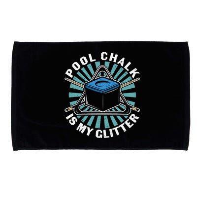 Father's Day Billiards Dad Pool Chalk Gift For Dad Microfiber Hand Towel