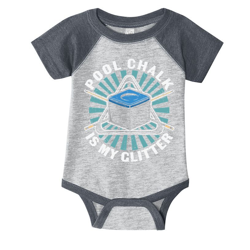 Father's Day Billiards Dad Pool Chalk Gift For Dad Infant Baby Jersey Bodysuit