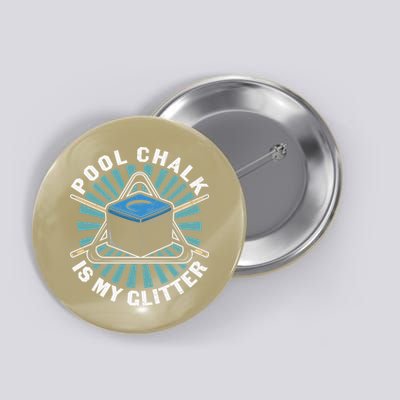 Father's Day Billiards Dad Pool Chalk Gift For Dad Button