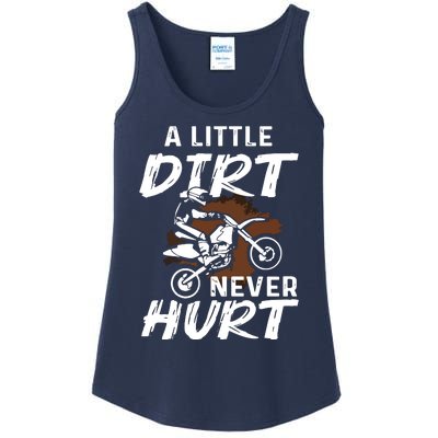 Funny Dirt Bike Gift For Motorcycle Motocross Biker Ladies Essential Tank