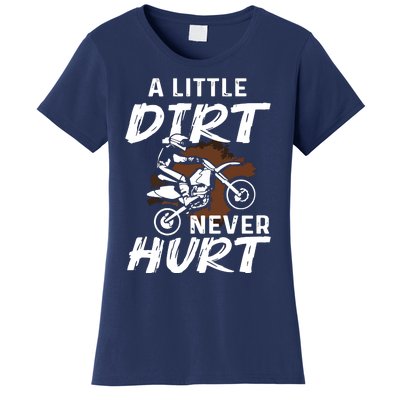 Funny Dirt Bike Gift For Motorcycle Motocross Biker Women's T-Shirt