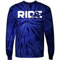 Funny Dirt Bike Motocross Apparel Motocross Tie-Dye Long Sleeve Shirt