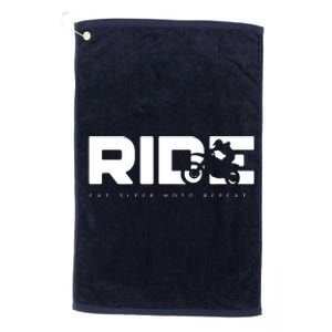 Funny Dirt Bike Motocross Apparel Motocross Platinum Collection Golf Towel