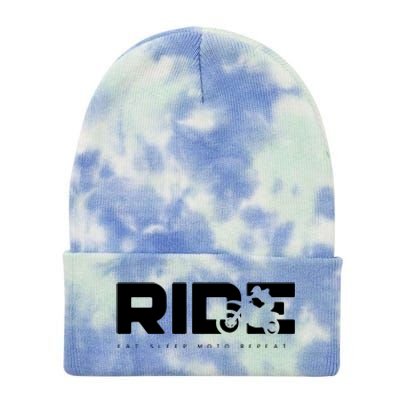 Funny Dirt Bike Motocross Apparel Motocross Tie Dye 12in Knit Beanie