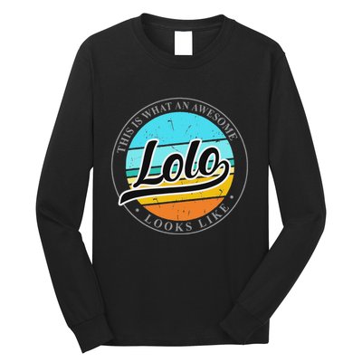 FatherS Day Birthday Gift For Lolo Filipino Pinoy Grandpa Long Sleeve Shirt
