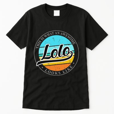 FatherS Day Birthday Gift For Lolo Filipino Pinoy Grandpa Tall T-Shirt