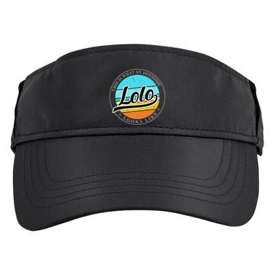 FatherS Day Birthday Gift For Lolo Filipino Pinoy Grandpa Adult Drive Performance Visor