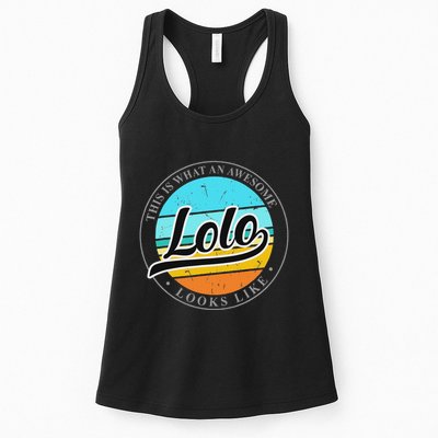 FatherS Day Birthday Gift For Lolo Filipino Pinoy Grandpa Womens Tank Top
