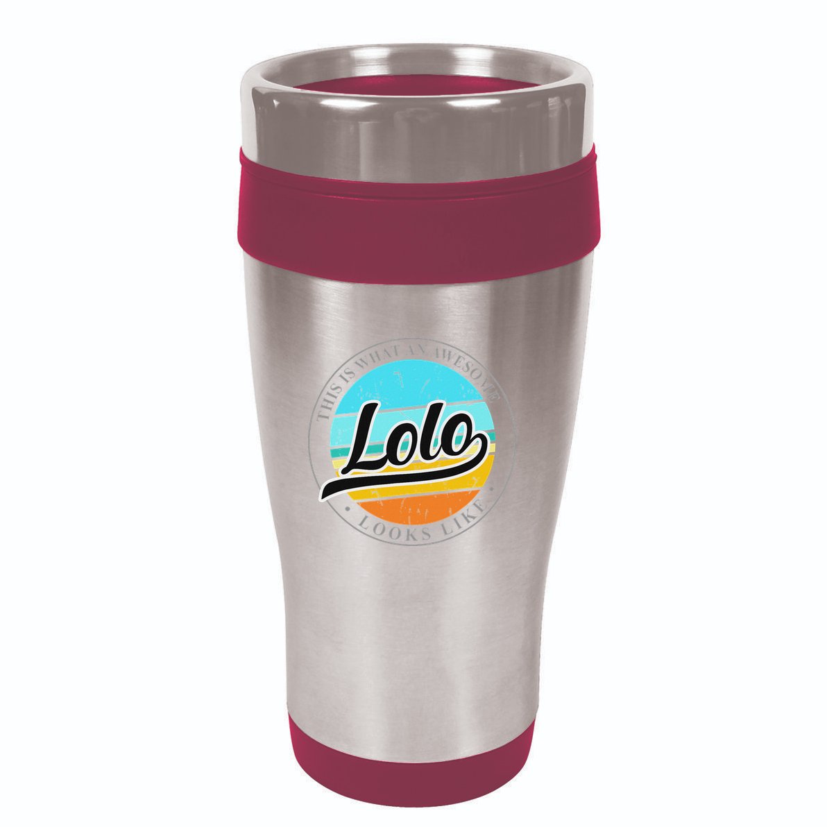 FatherS Day Birthday Gift For Lolo Filipino Pinoy Grandpa 16oz Travel Tumbler