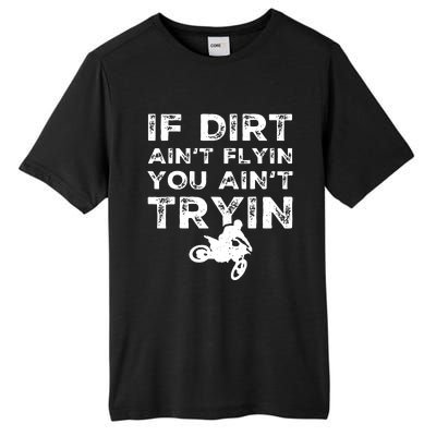 Funny Dirt Bike Riding Motocross Rider Supercross Tall Fusion ChromaSoft Performance T-Shirt